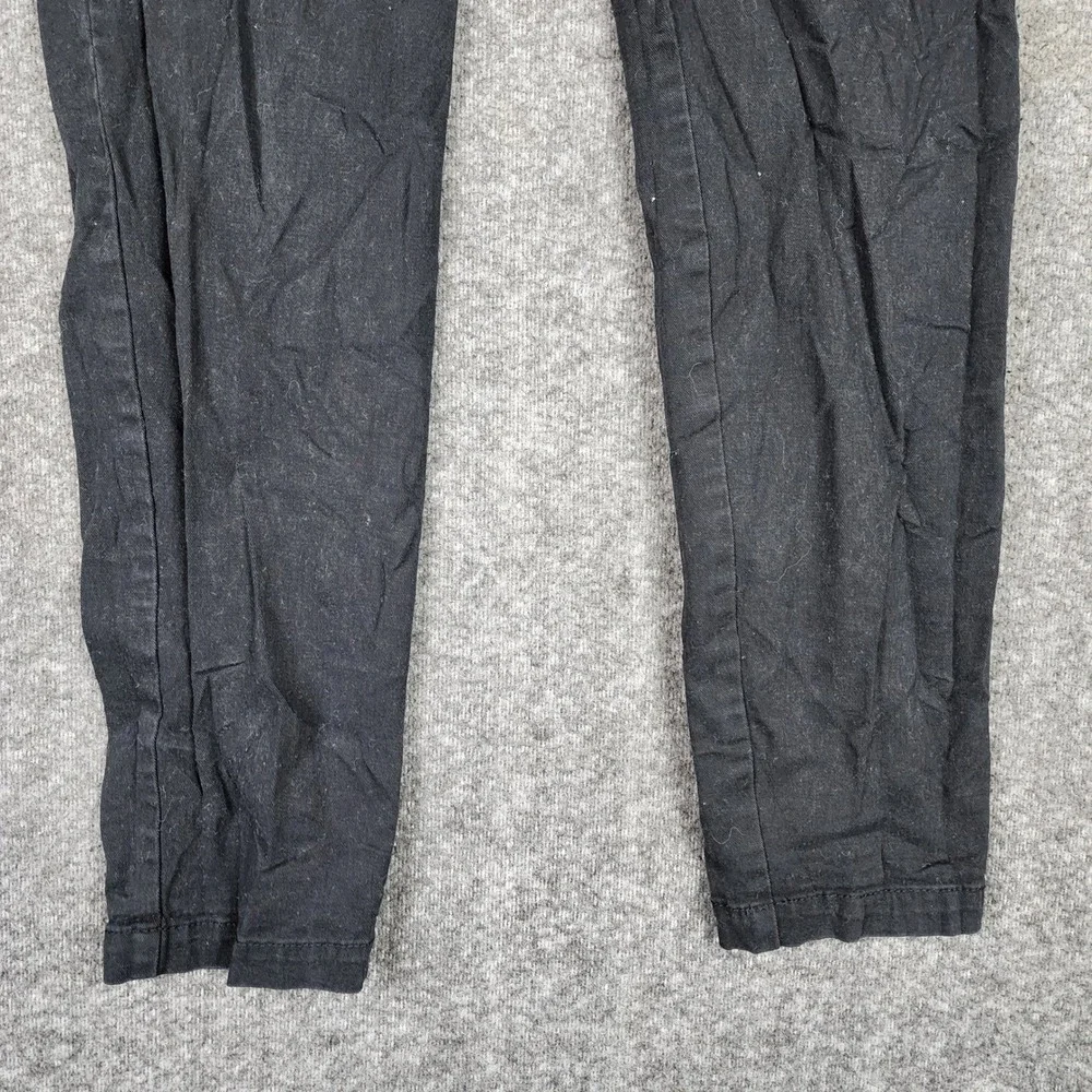 Old Navy Pants Womens 6 High Rise Skinny Black Adjustable Waist EUC